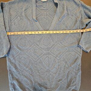 Fashion Formulas Blue Blouse